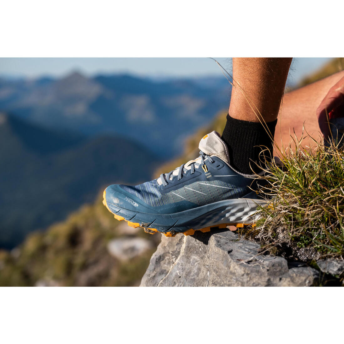 Chaussures de trail running homme EVADICT MT CUSHION 2 Noires Edition limitée