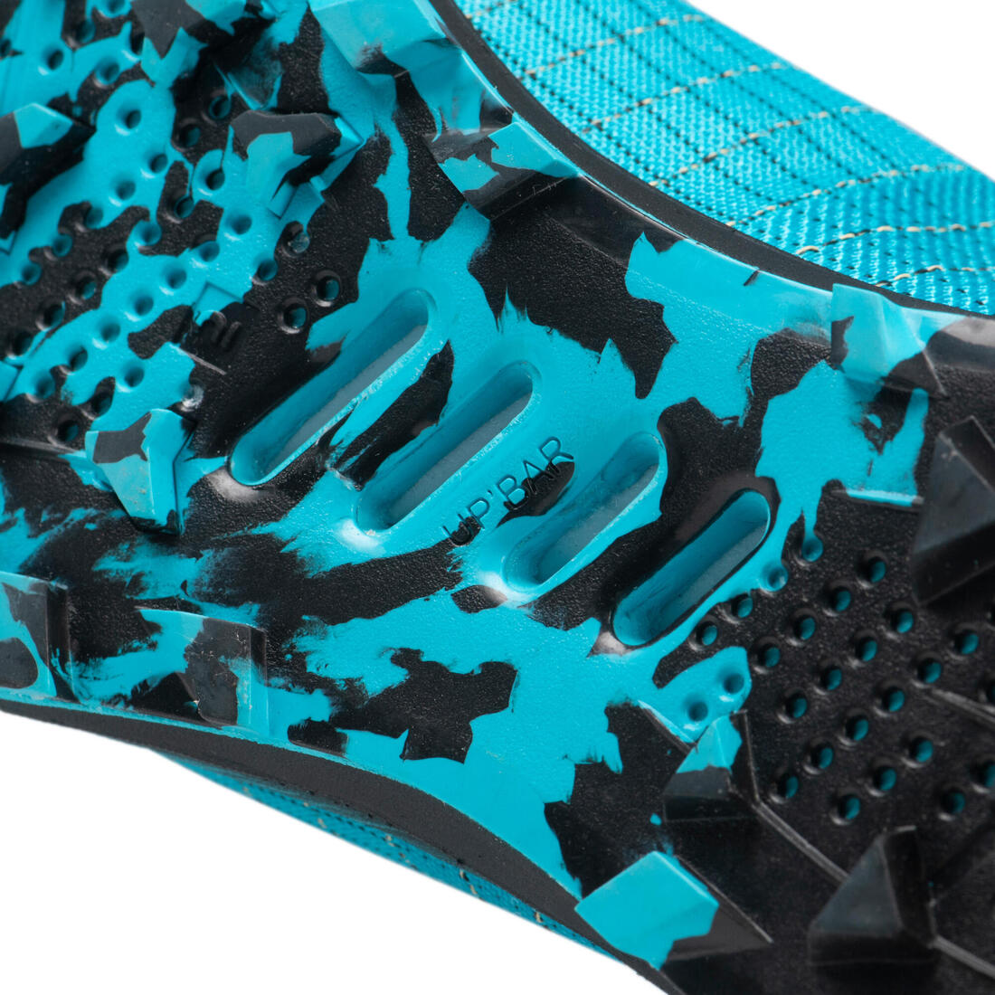 Chaussures de trail running pour homme race light bleu ciel et noir