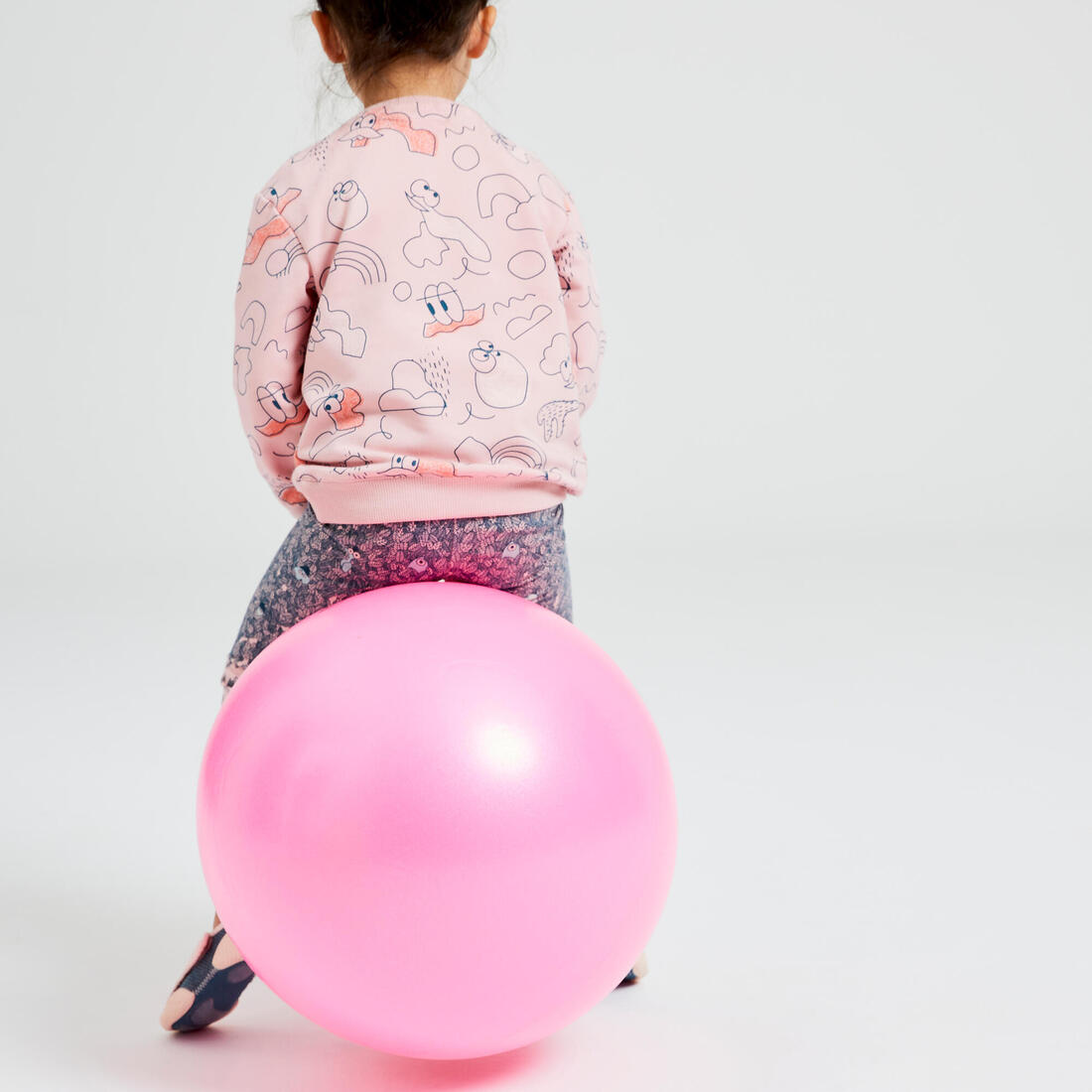 Sweat decat'oons imprimé beige baby gym enfant