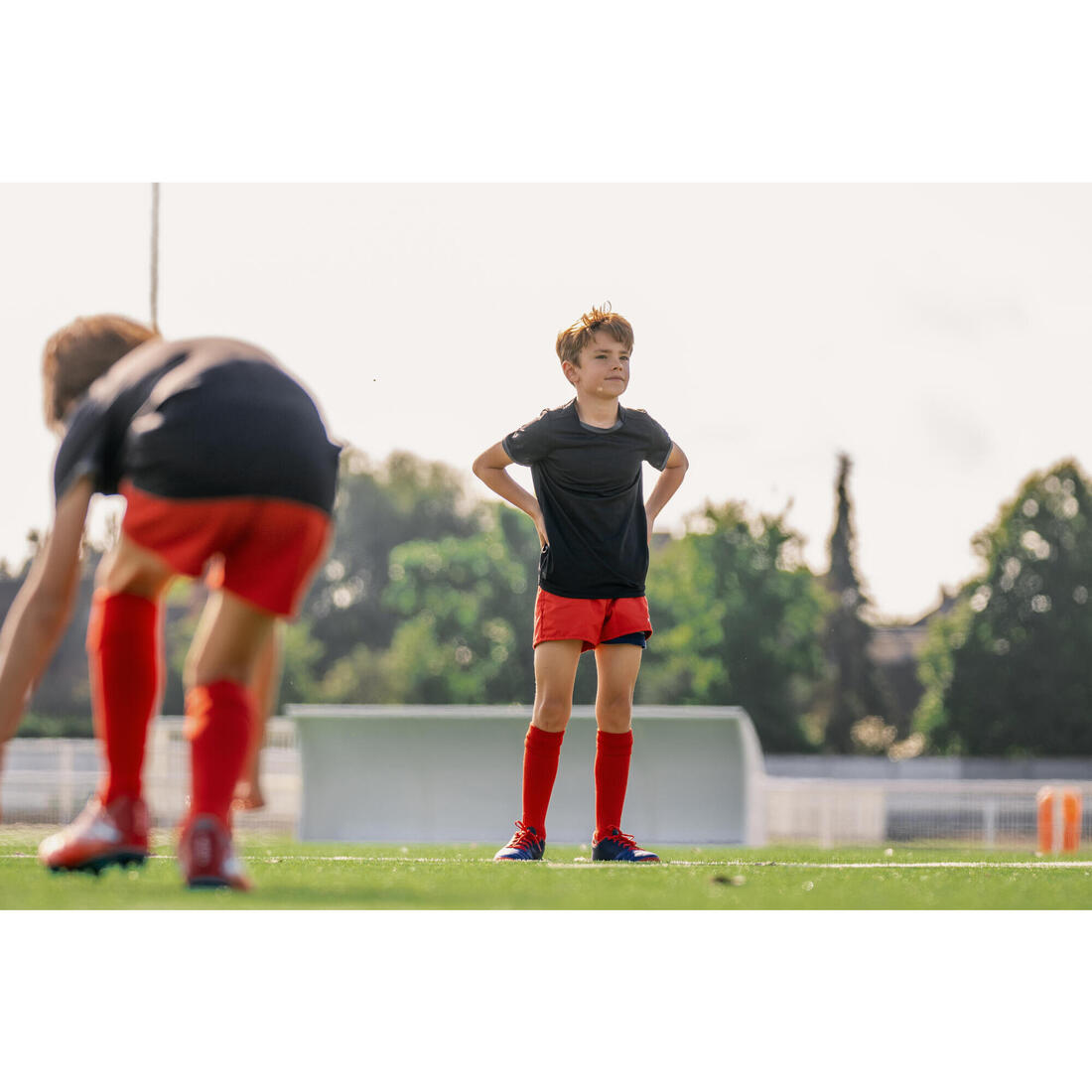 Chaussettes hautes de rugby enfant R500
