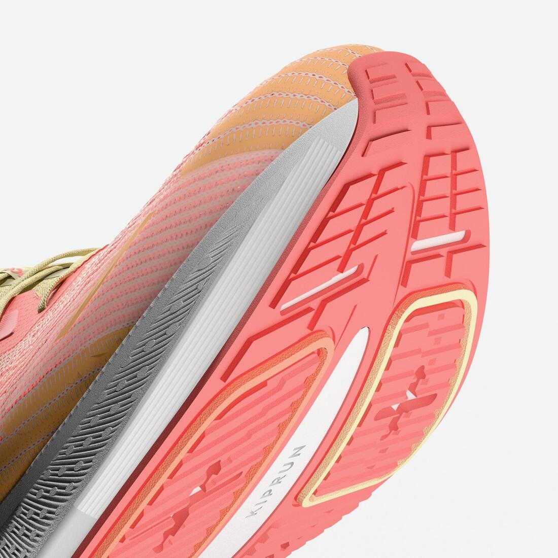 Chaussures de Running Femme, Kiprun Kipcore blanche