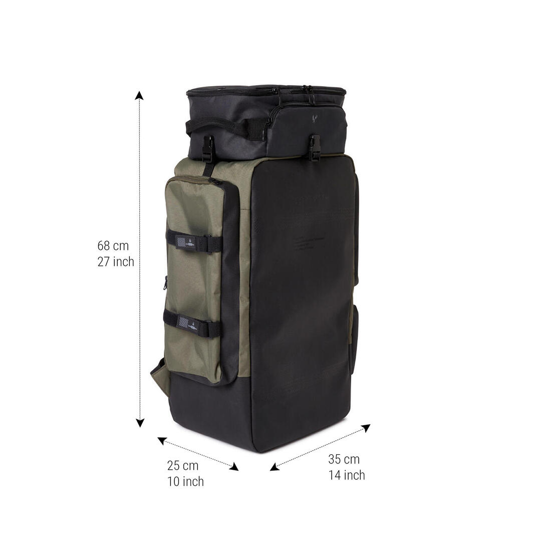 Sac de musculation et cross training 50 L avec poche isotherme