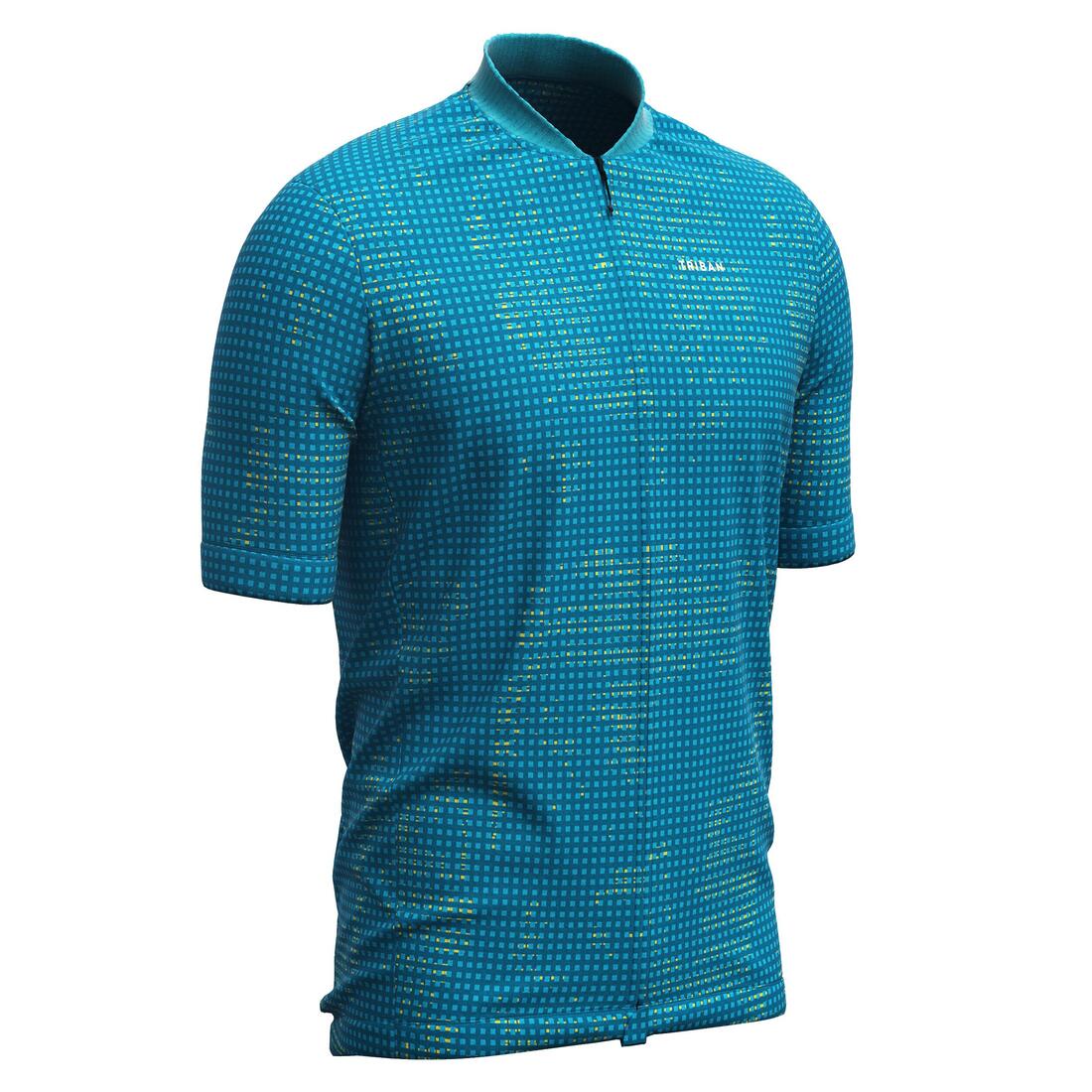 MAILLOT VELO ROUTE MANCHES COURTES ETE HOMME - RC100