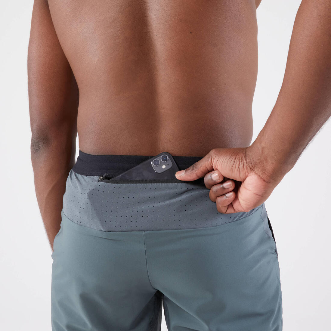 Short de running homme - kiprun run 500 dry