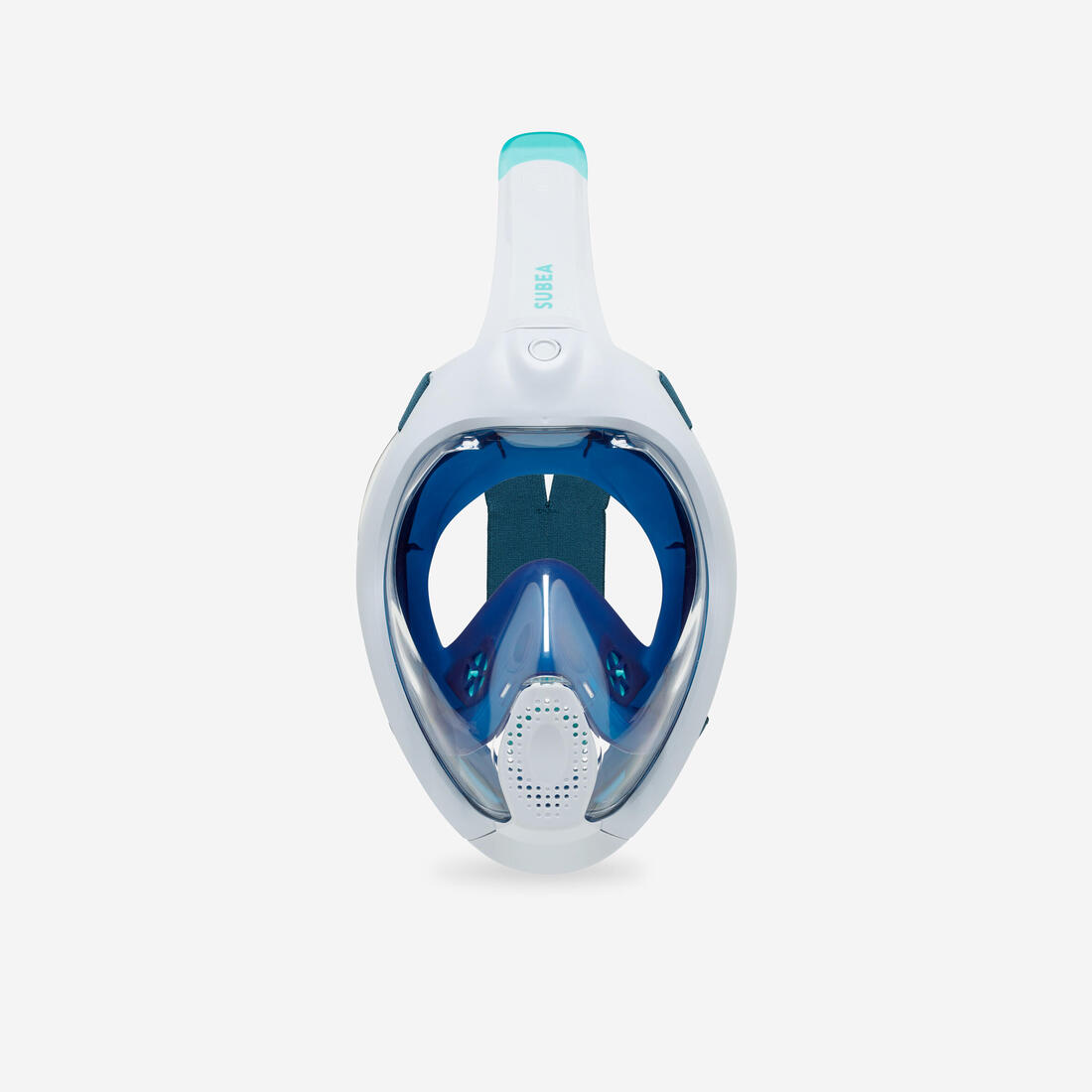 Masque snorkeling surface easybreath + avec valve acoustique > 10 ans - jungl