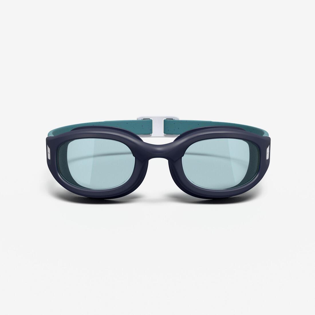 Lunettes de natation Taille L - Soft noir bleu teintées