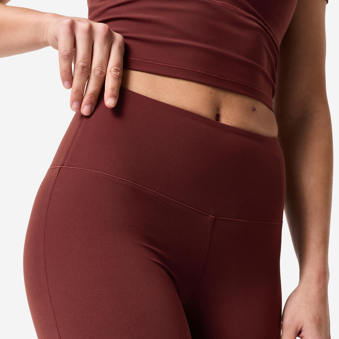 Legging de yoga et pilates flare et doux femme