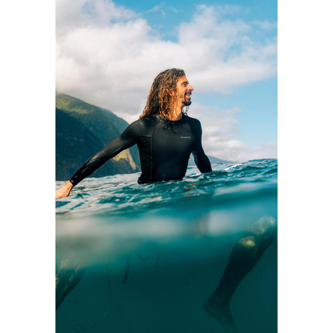 Boardshort surf 500 19" ALEX
