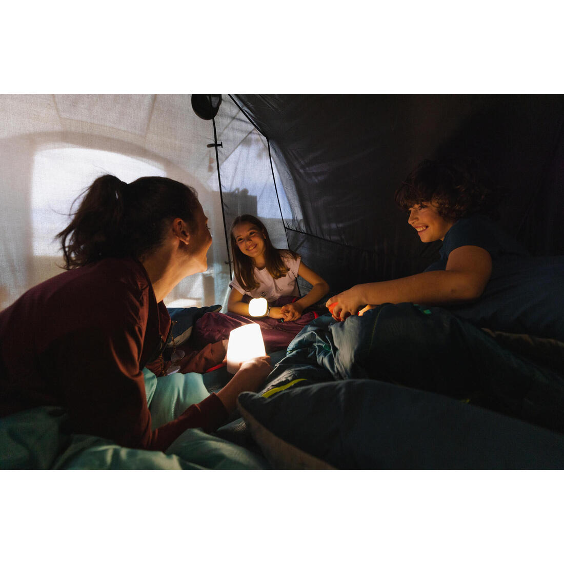 Tente à arceaux de camping - Arpenaz 4.1 F&B - 4 Places - 1 Chambre
