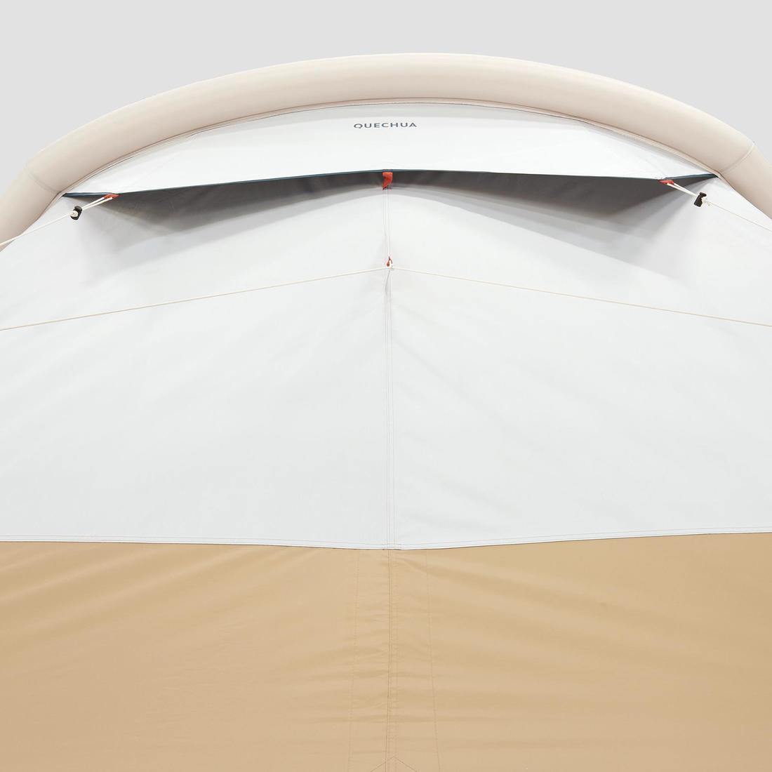 Tente de camping gonflable 4 places 2 chambres, Fresh & Black, Air Seconds 4.2