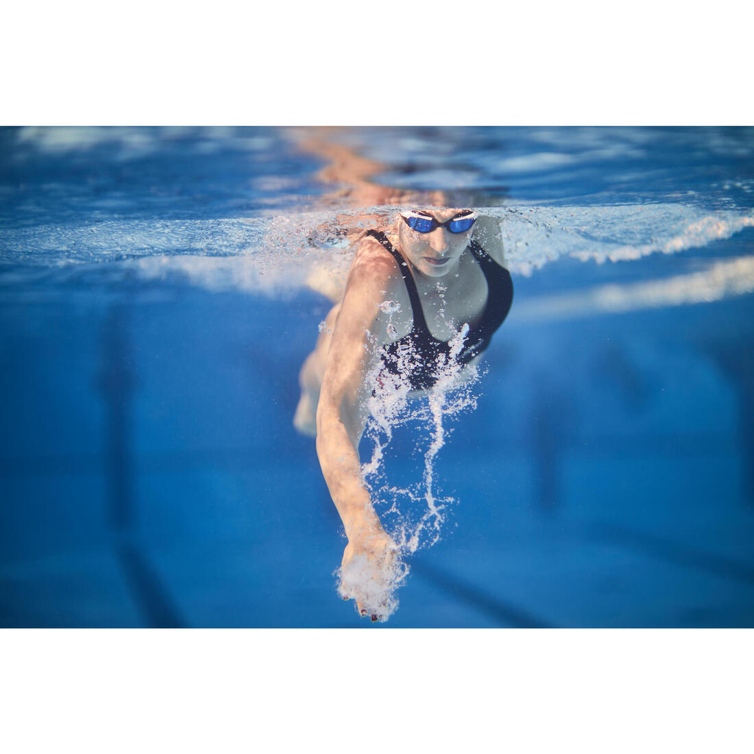 Lunettes De Natation SPIRIT - Verres Miroirs - Petite Taille