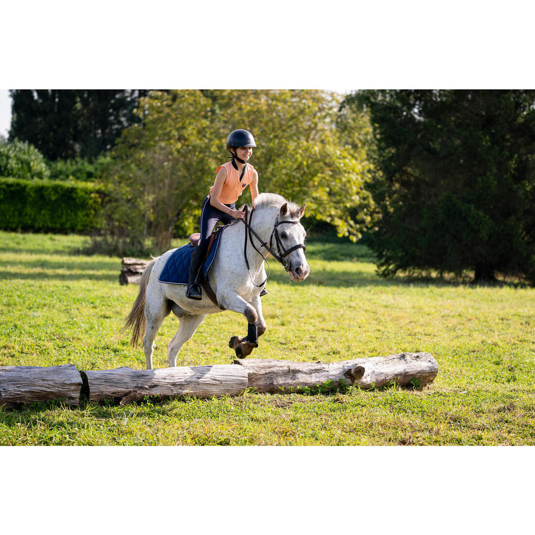 Débardeur équitation léger Enfant - 500