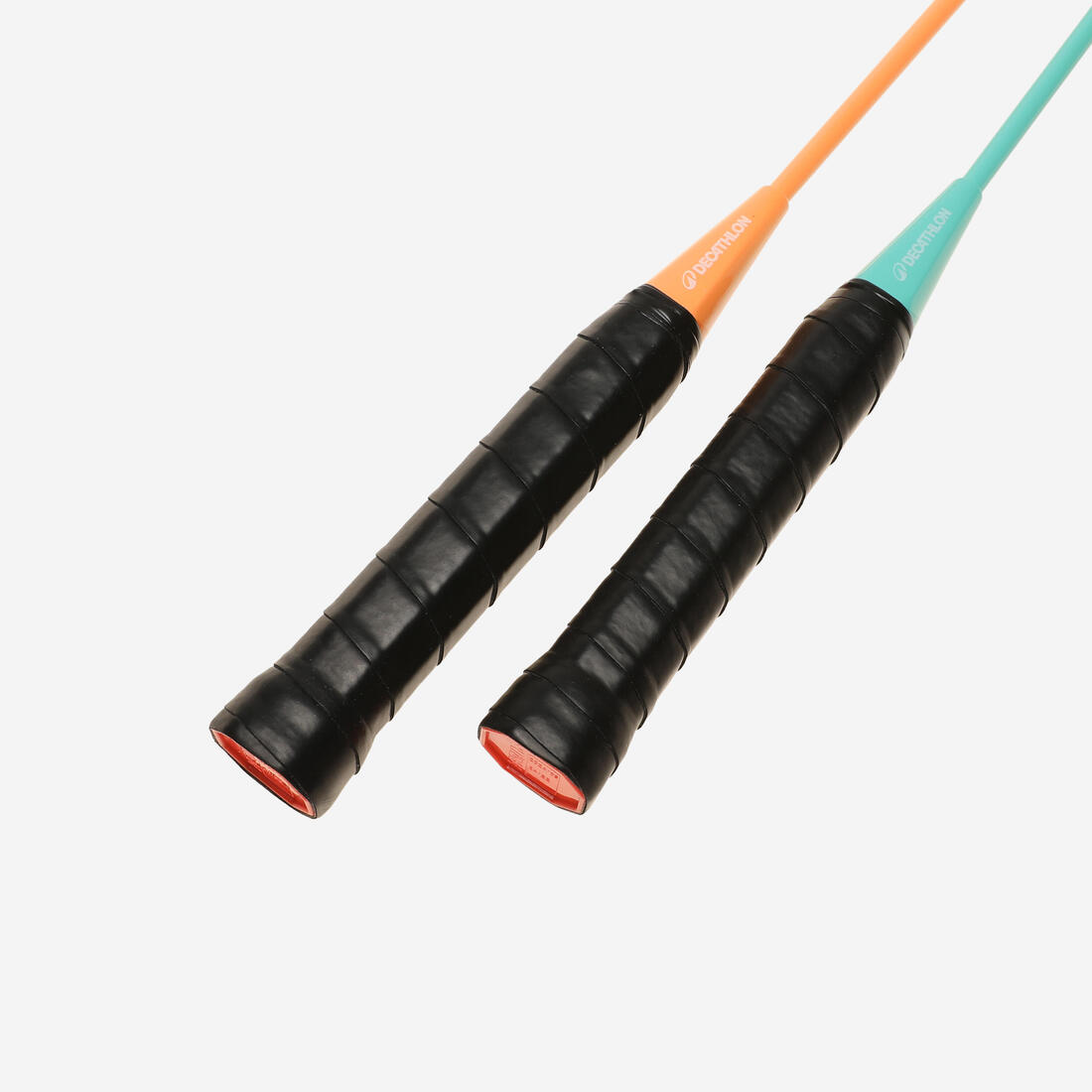 Set Raquettes de Badminton de Loisir Adulte Discover BR100Ad - Turquoise/Orange