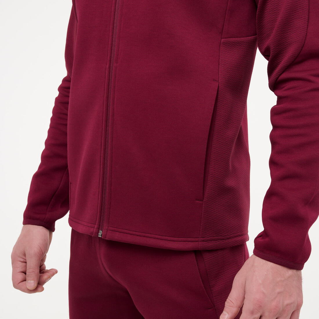 Sweat à capuche zippé active homme