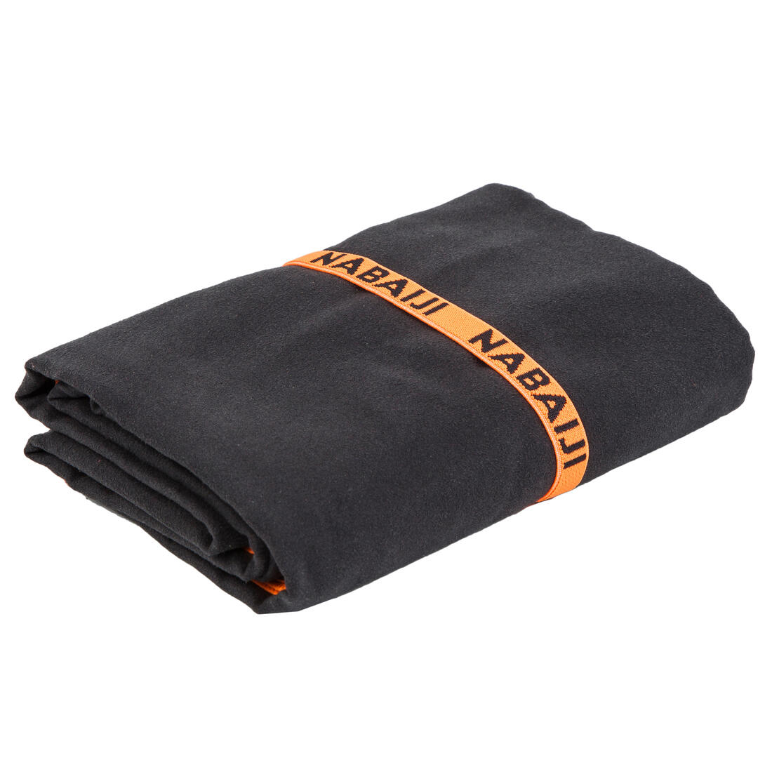 Serviette de bain microfibre gris foncé taille l 80 x 130 cm