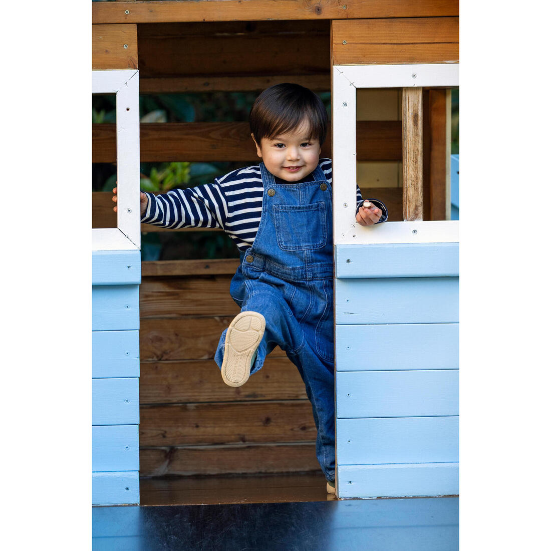 Chaussures Barefoot à scratch résistantes bébé, Crawler Hybrid