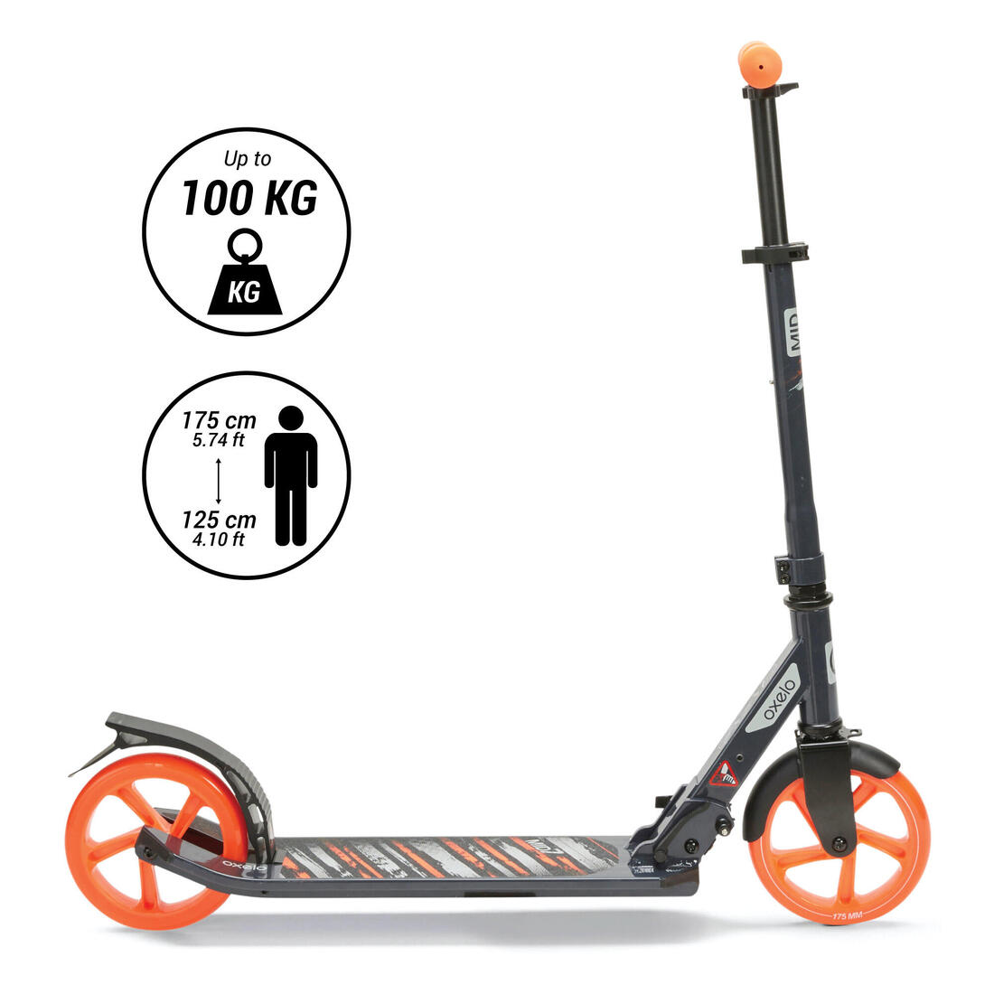 TROTTINETTE MID 7 AVEC BÉQUILLE