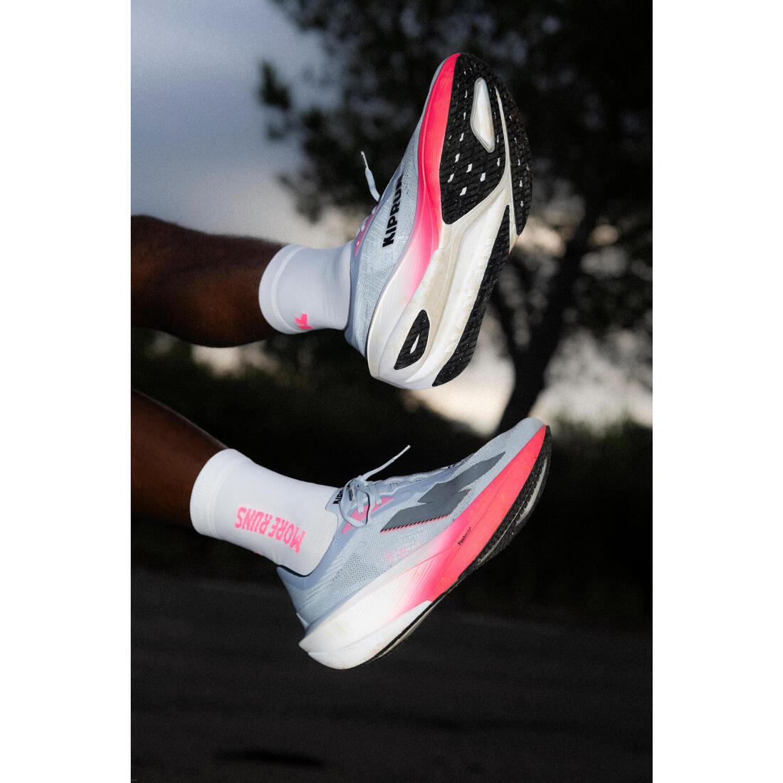Chaussures de running route femme, Kiprun Kipstorm tempo