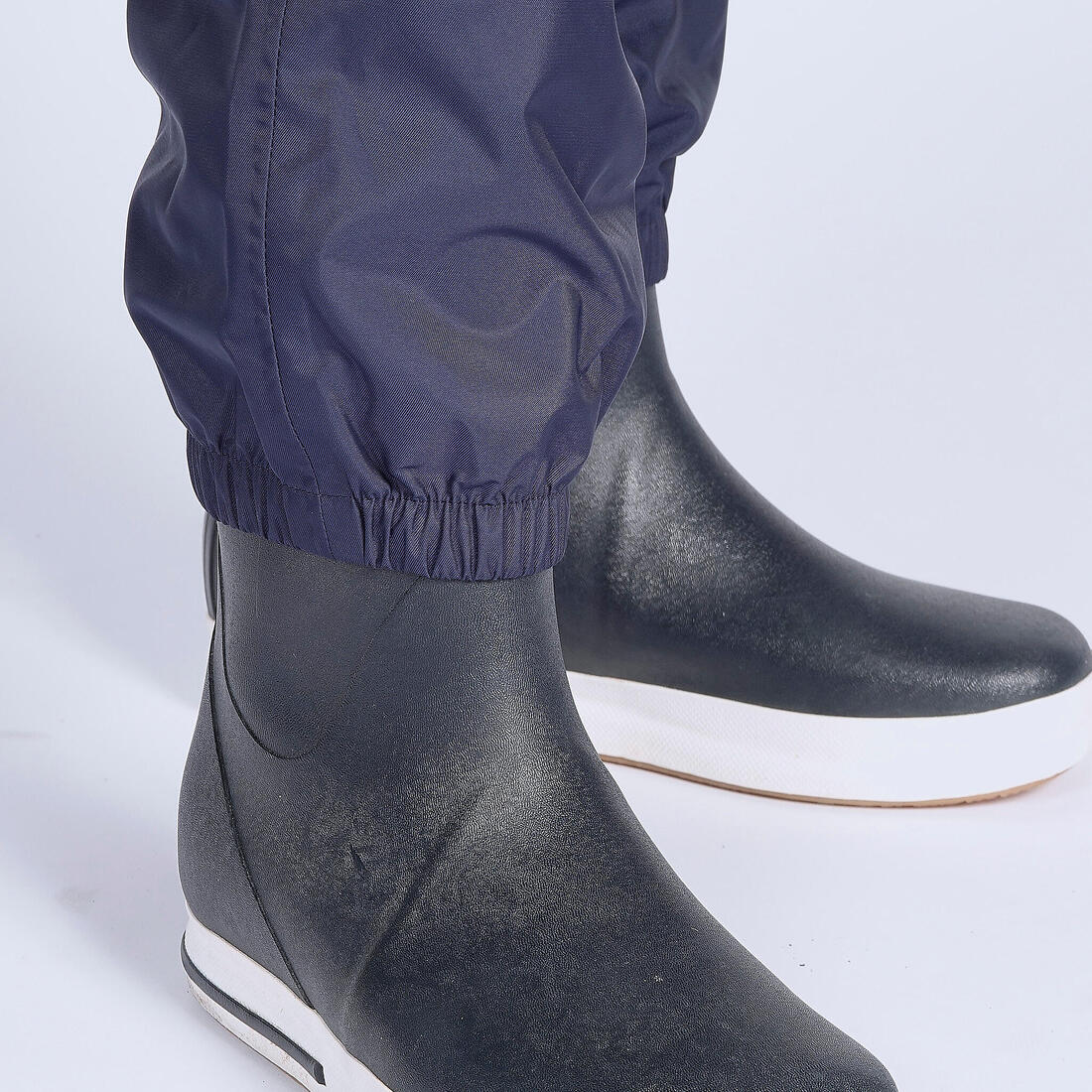 Surpantalon de pluie enfant, 100 bleu marine