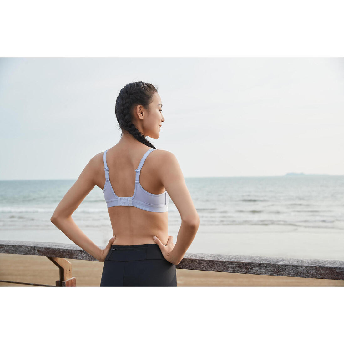 Brassière bretelles croisables maintien fort femme