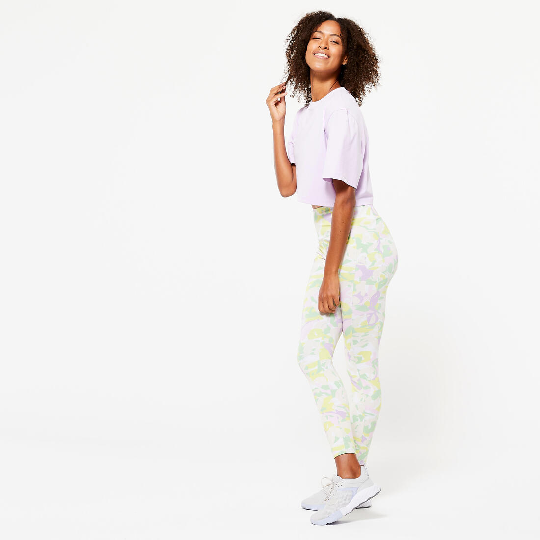 Legging Fitness Femme galbant - 520 Imprimé