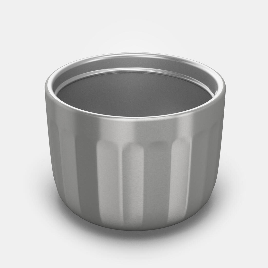 Bouteille inox isotherme avec filtre à thé 0,4L, de randonnée et camping