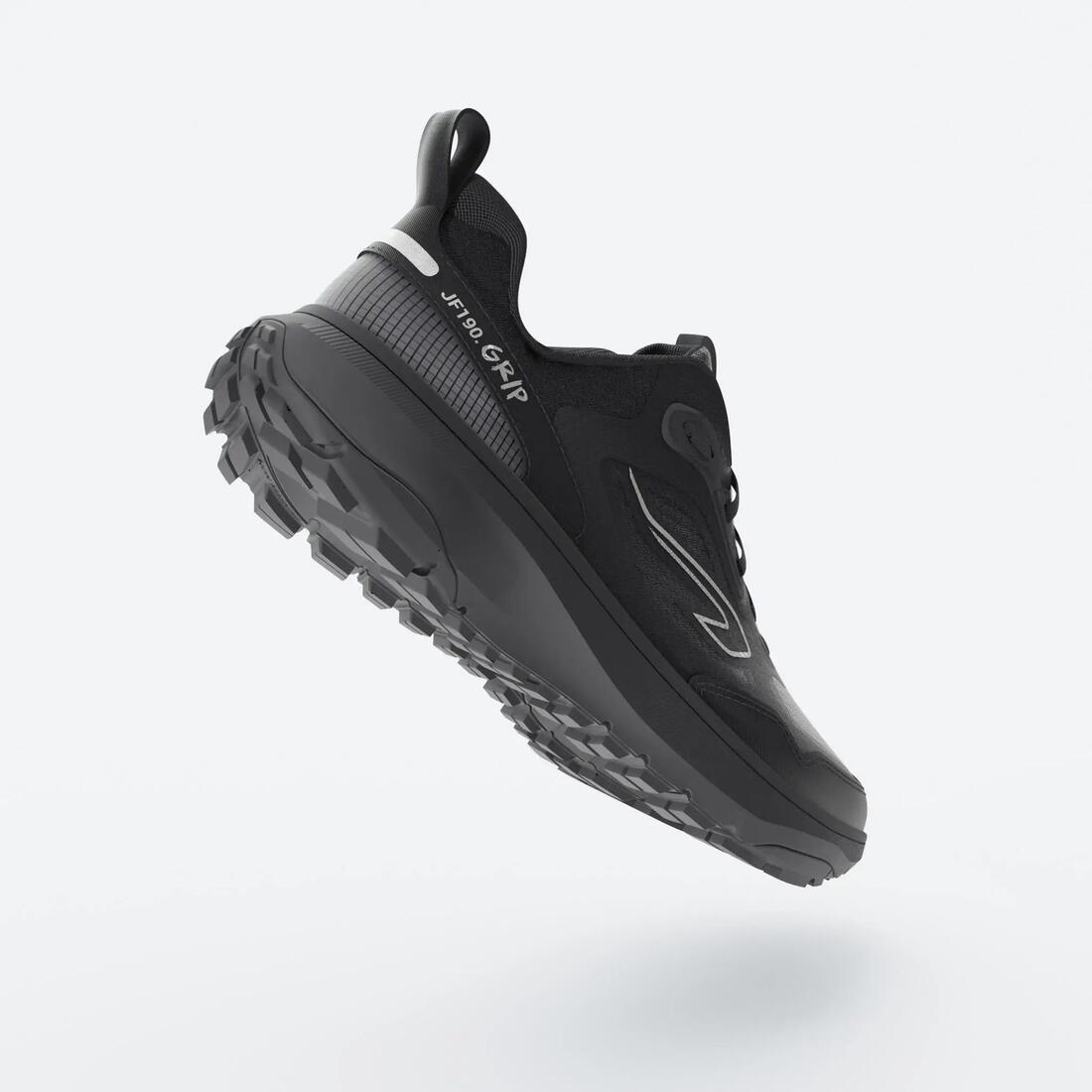 Chaussures de running route et trail homme, jf 190 grip bleu foncé