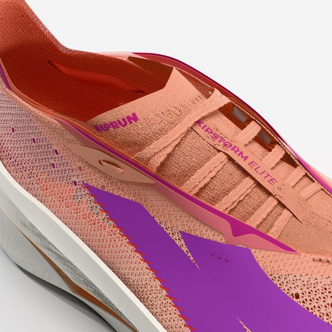 Chaussures de running à plaque carbone femme, Kiprun Kipstorm Elite