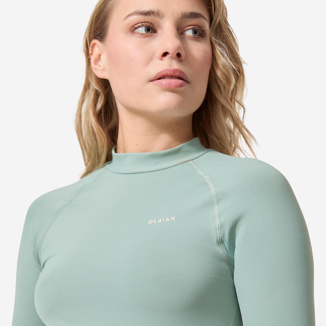 Tee shirt anti uv surf top 100 manches courtes femme