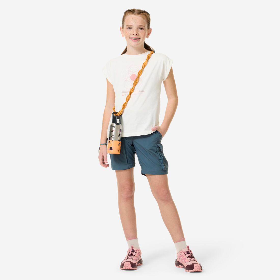 T-Shirt de randonnée enfant 7-15 ans, NH100