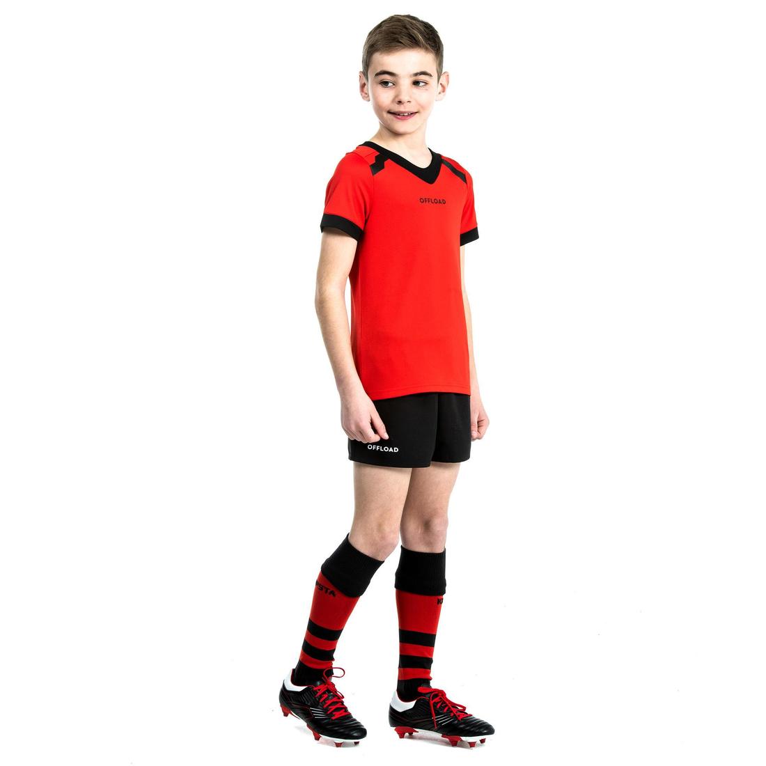 Short de rugby avec poches enfant - r100