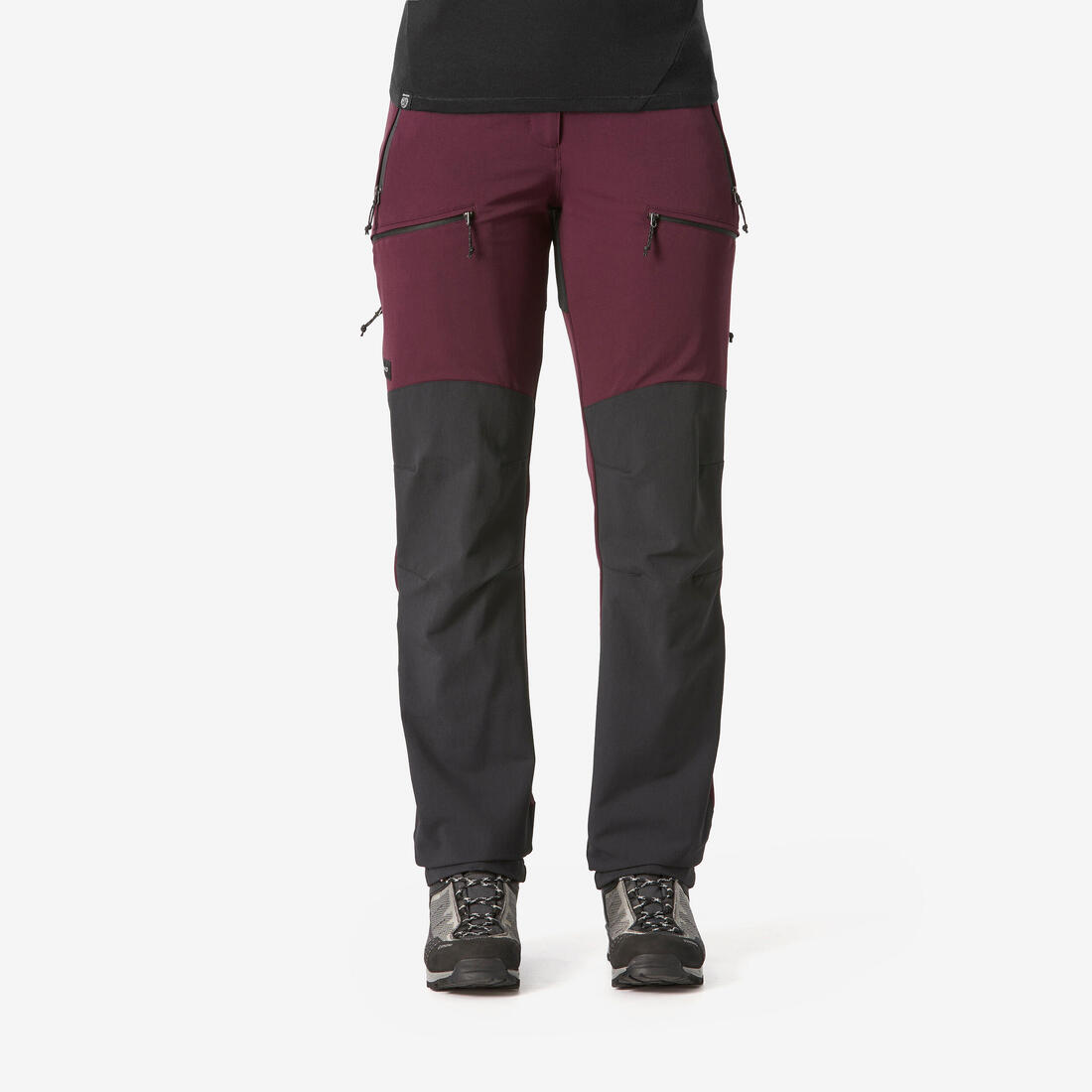 Pantalon déperlant de trek montagne - MT900 - Femme