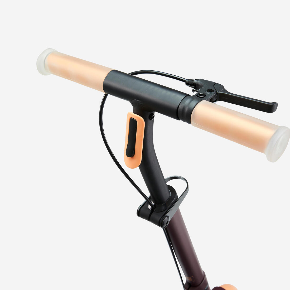 Trottinette junior m900 vert kaki et touche