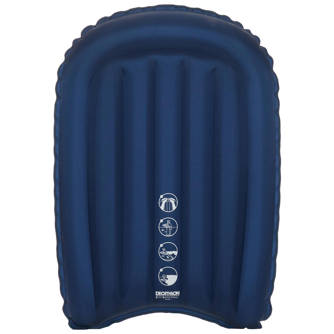 BODYBOARD DECOUVERTE GONFLABLE - COMPACT BLEU (25-75KG)
