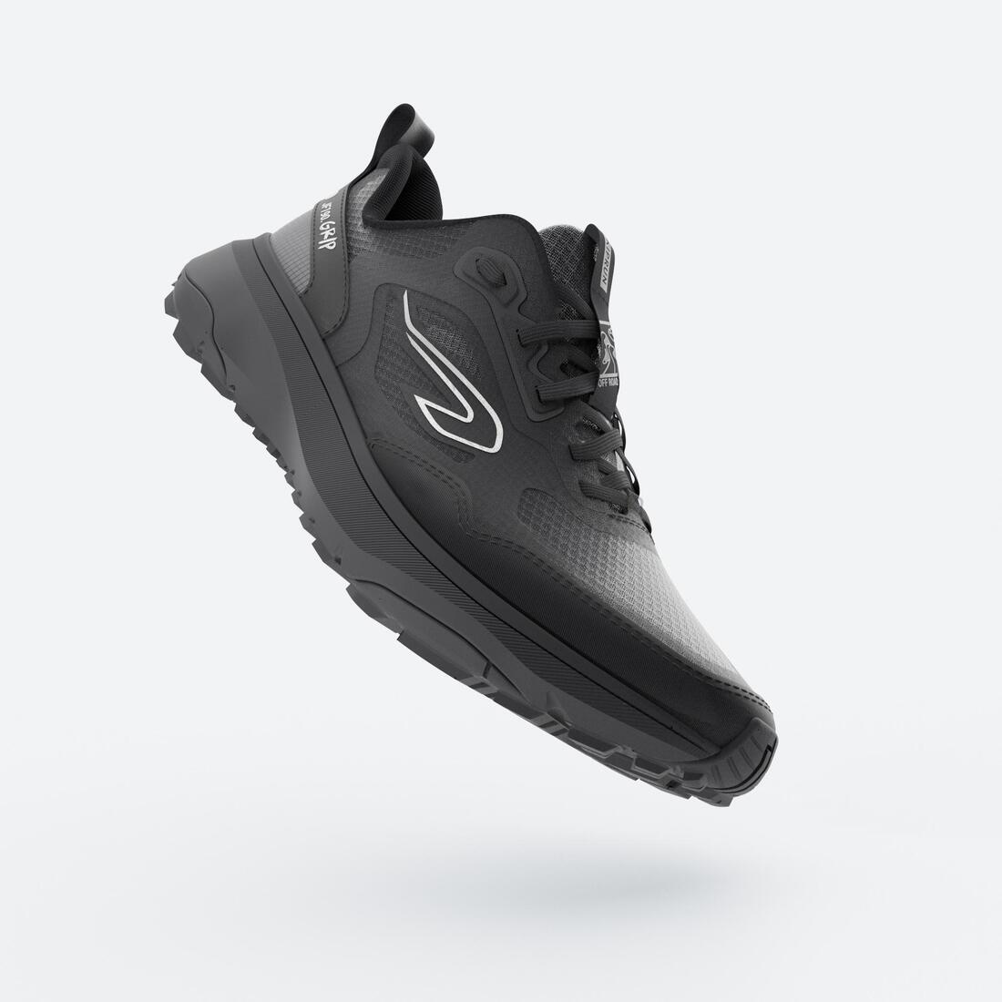 Chaussures running et trail jf 190 grip bleu mangue h