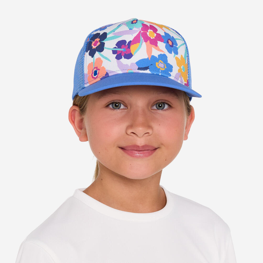 Casquette trucker surf Junior - Posy bleue