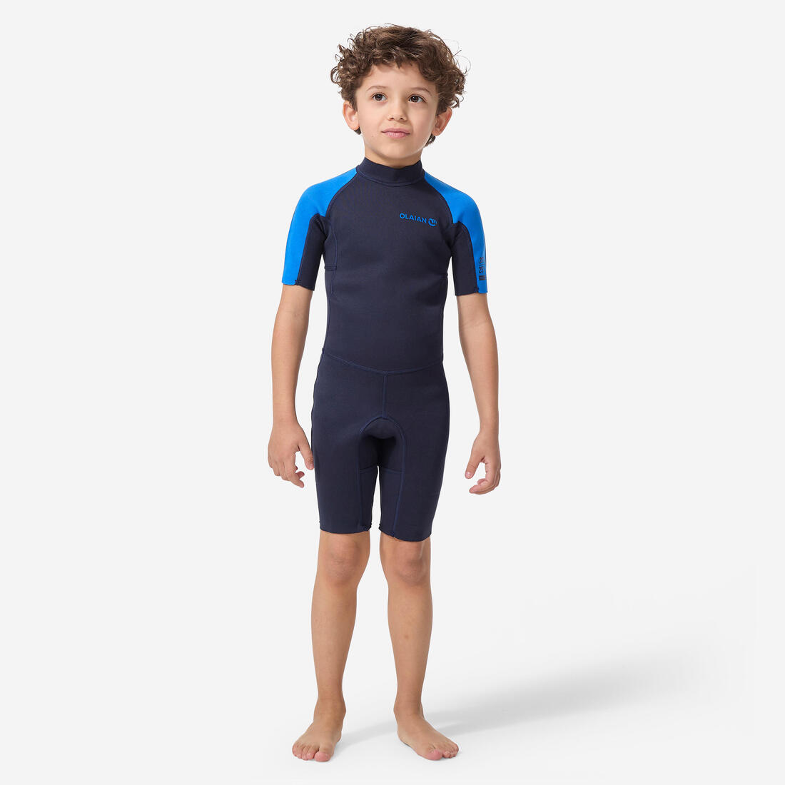 Combinaison Surf Shorty 100 Néoprène 1,5mm enfant
