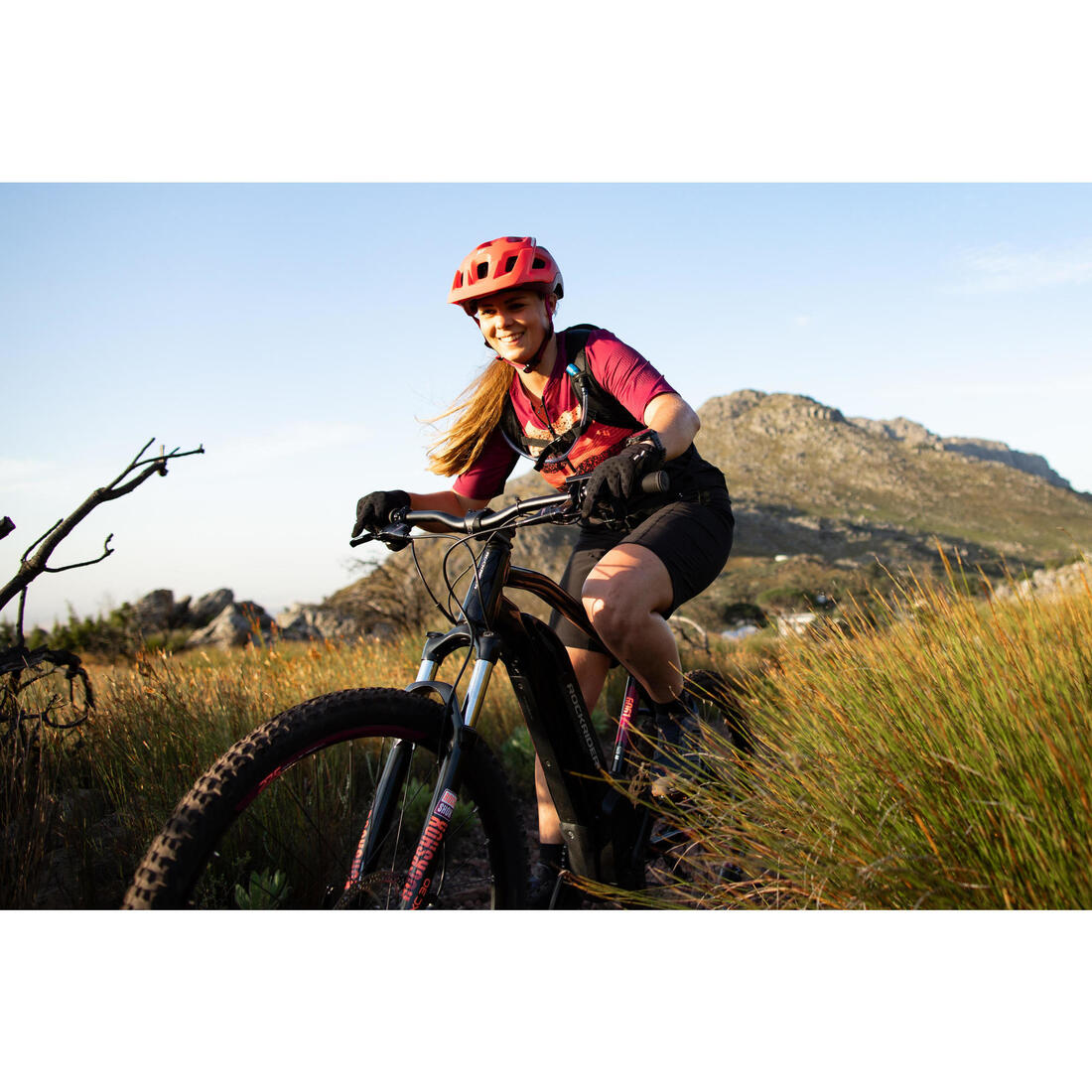 MAILLOT MANCHES COURTES VTT ST 500 FEMME