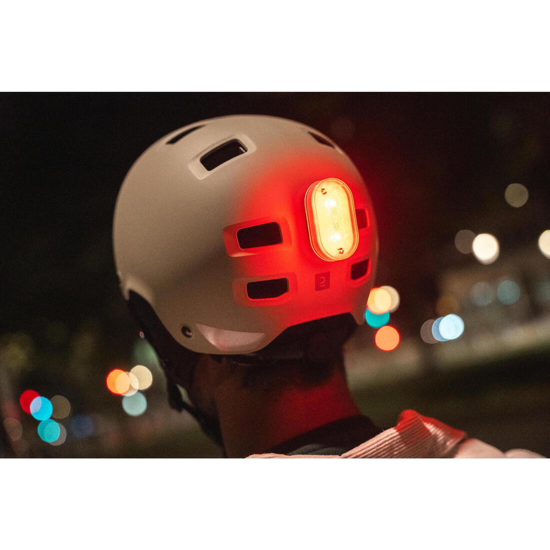 2 ECLAIRAGES VELO SL510 AVANT/ARRIERE NOIR USB CLIP
