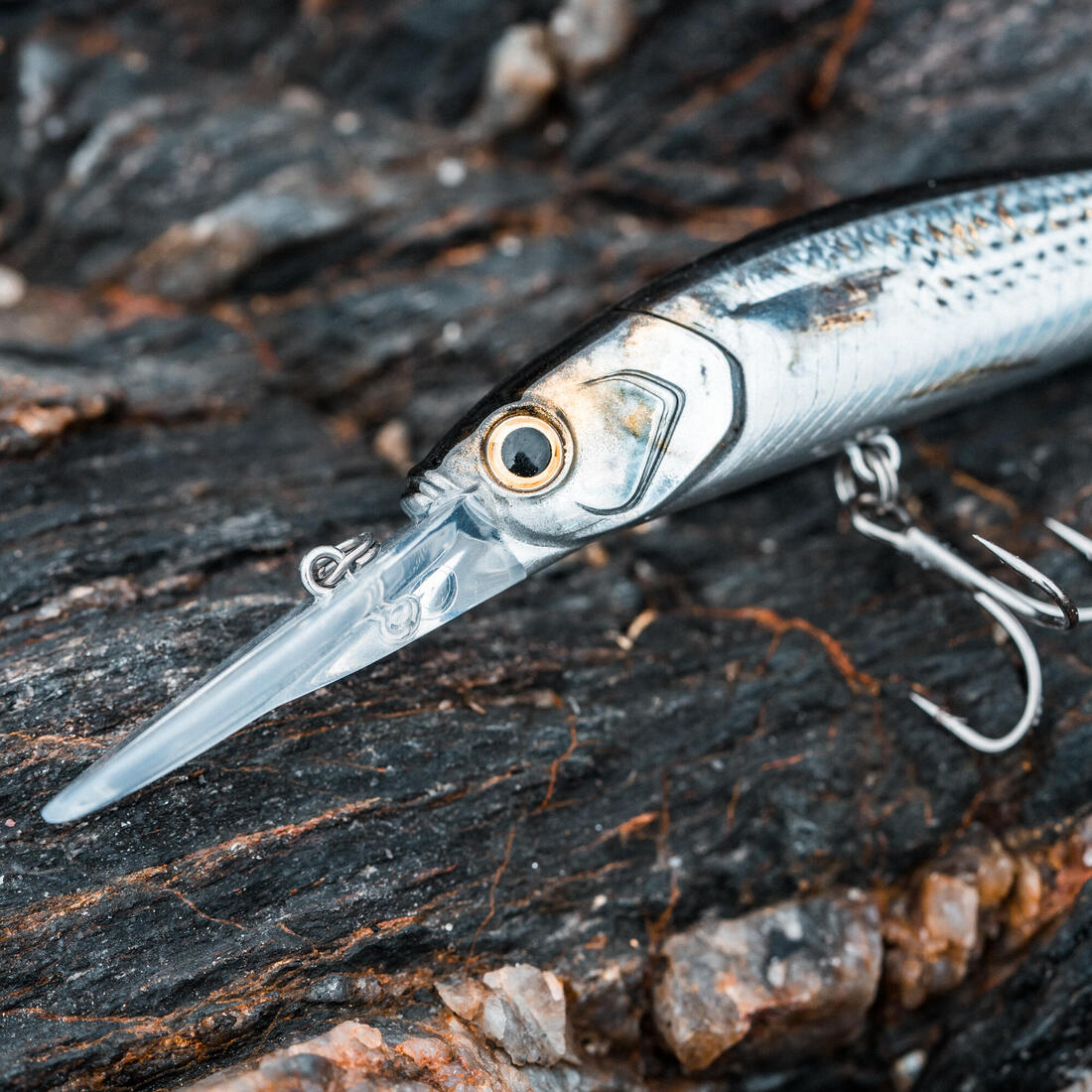 Poisson nageur TOWY 100F mullet au leurre en mer