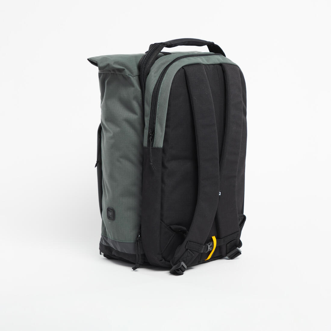 SAC A DOS VELO POUR PORTE-BAGAGES DOUBLE 27 LITRES SEPIA