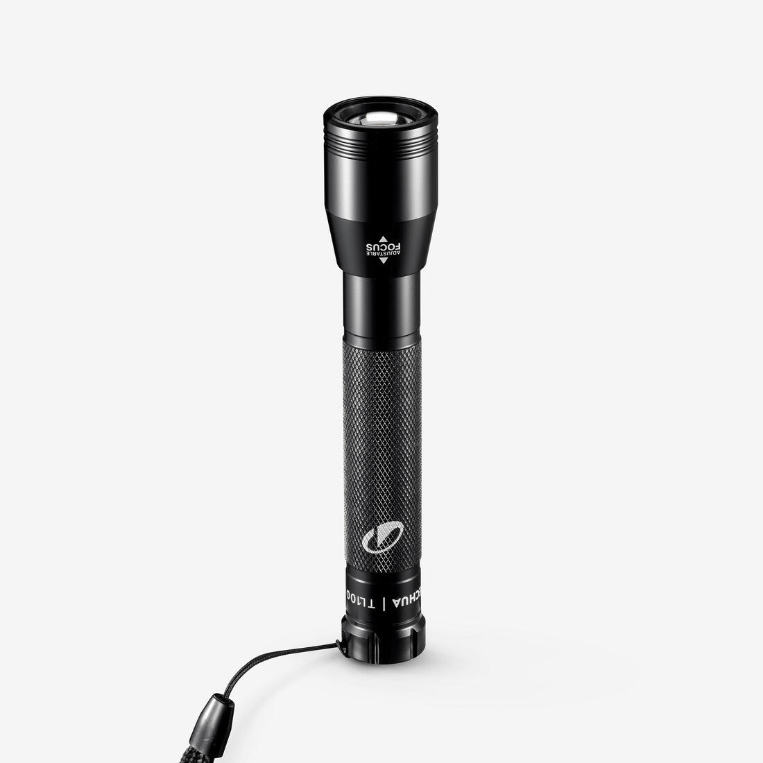 Lampe Torche Chasse 100 Lumens Zoom Noir
