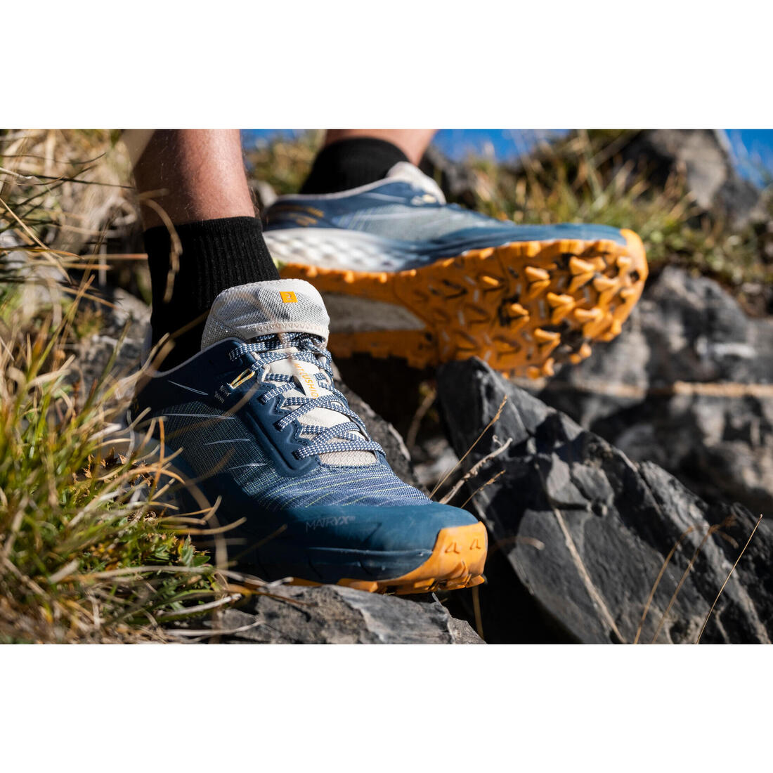 Chaussures de trail running homme EVADICT MT CUSHION 2 Noires Edition limitée