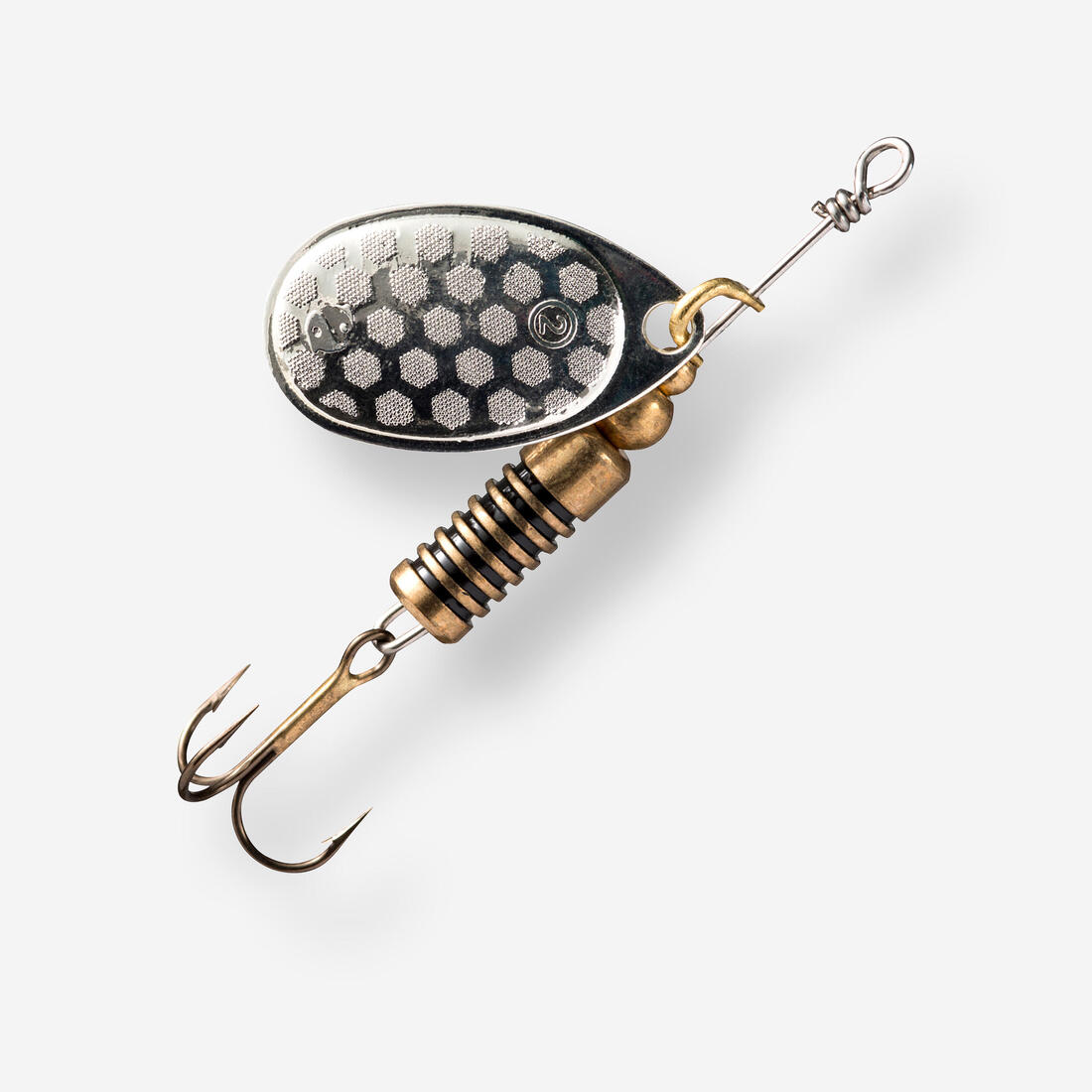 CUILLER TOURNANTE PÊCHE DES CARNASSIERS WETA #2 OR