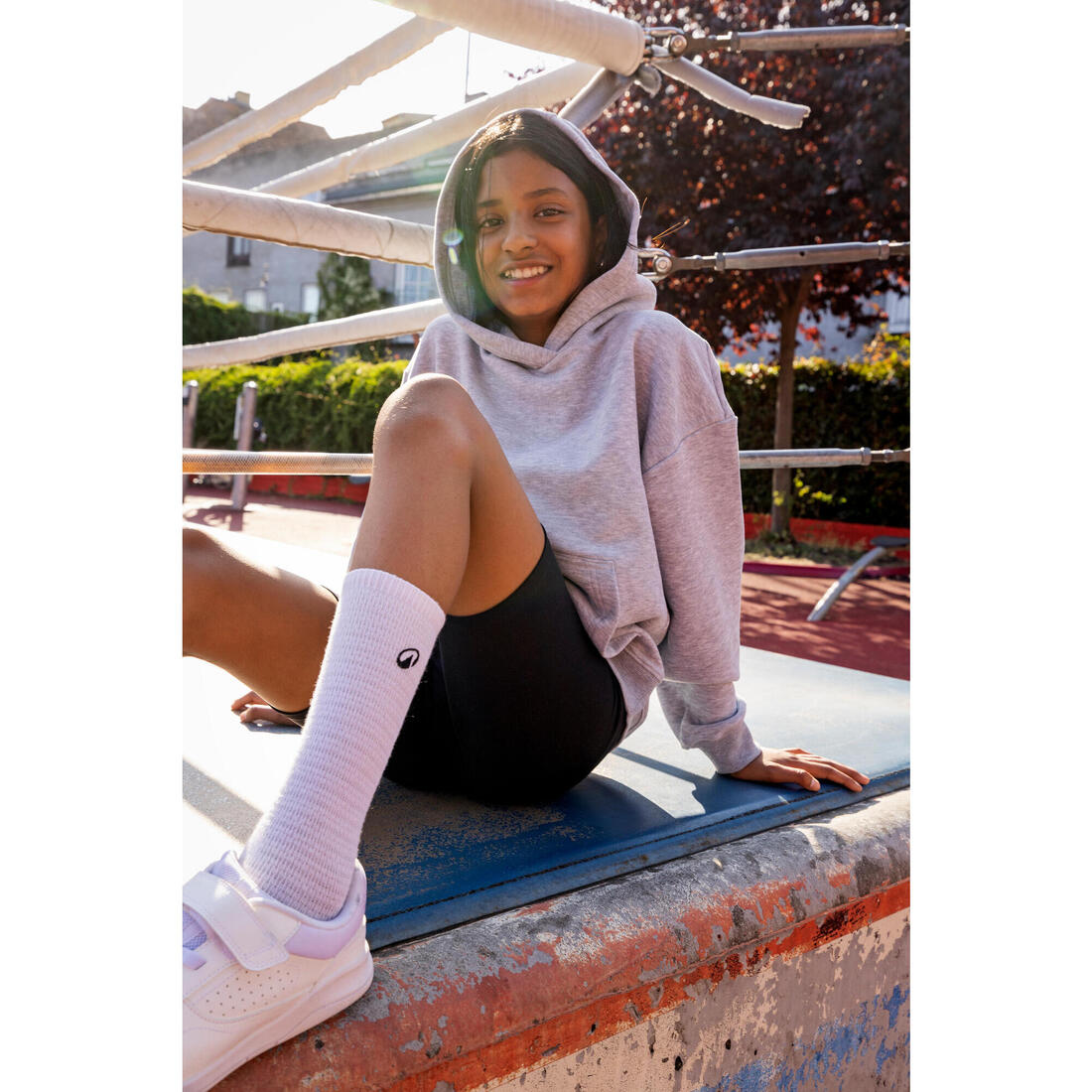 Sweat à capuche oversize enfant