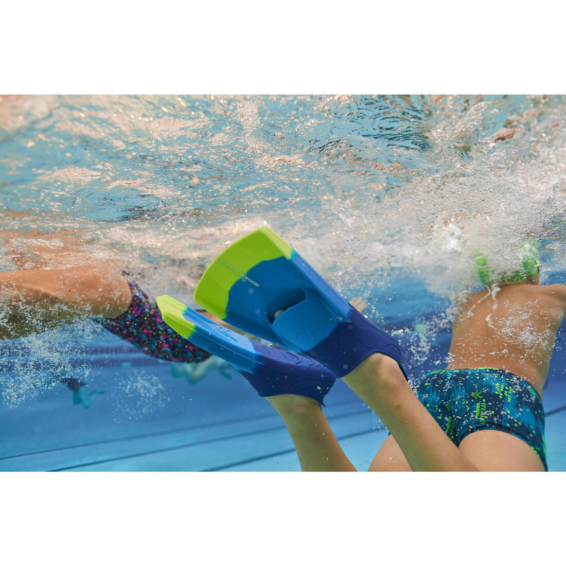 Palmes natation courtes silifins