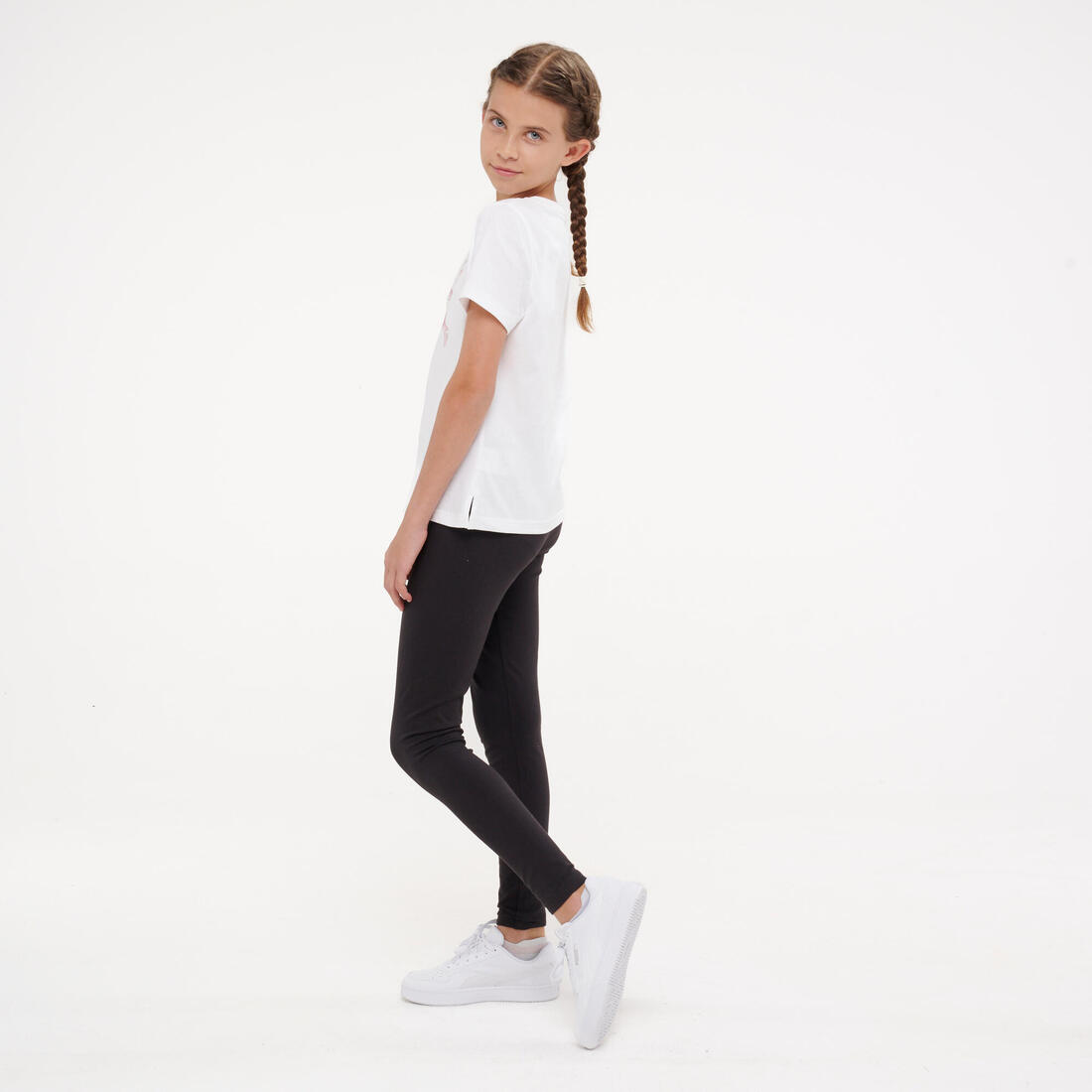 T-shirt fille en coton