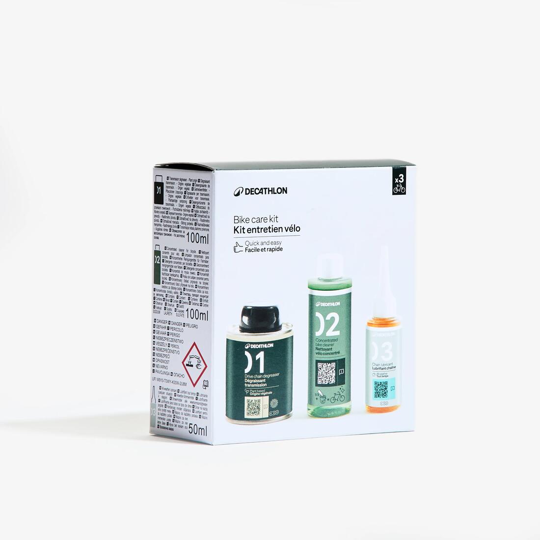 KIT ENTRETIEN ET NETTOYAGE VÉLO