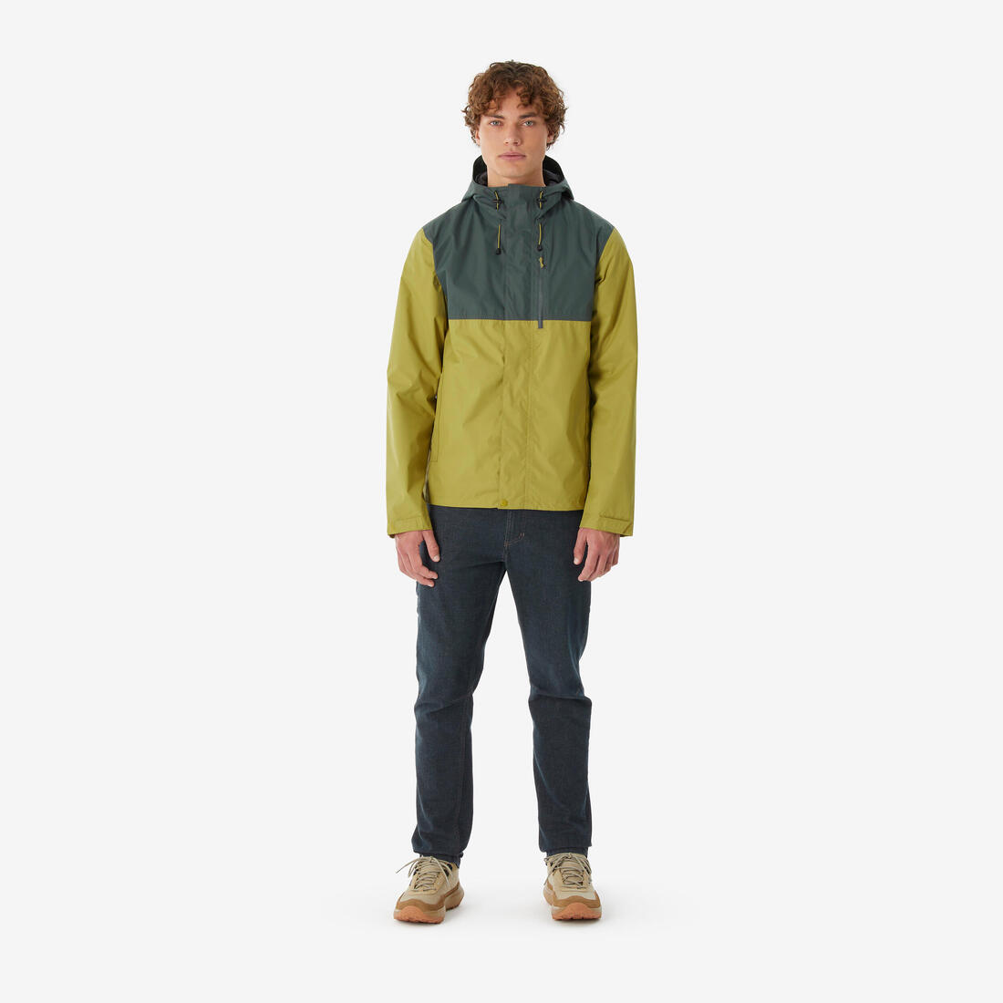 Veste de randonnée imperméable homme, NH500