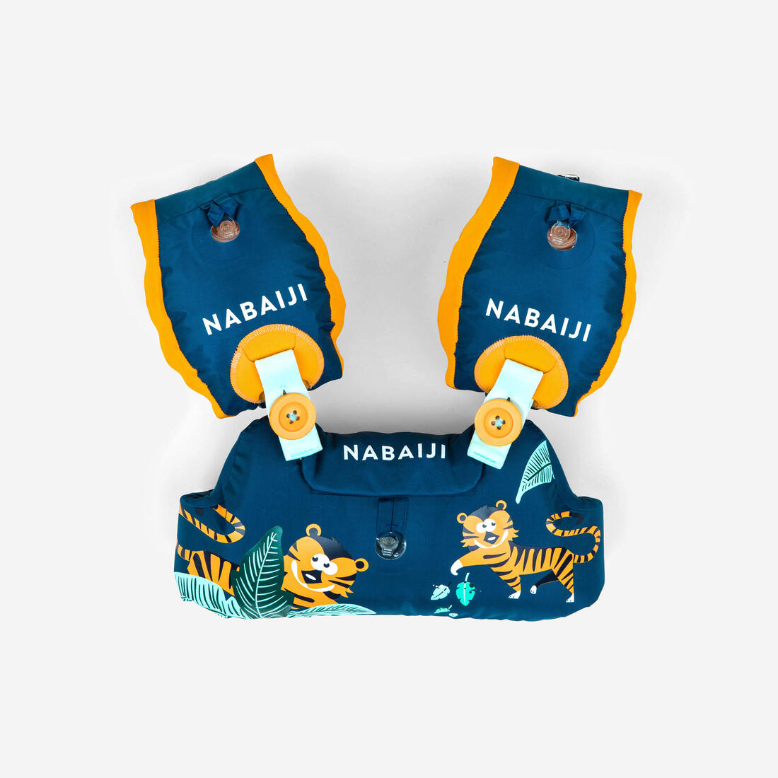 Brassards-ceinture piscine évolutif TISWIM enfant bleu "DRAGON"